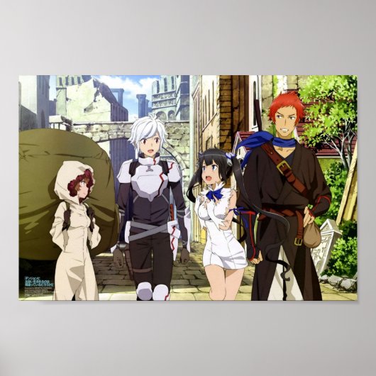 Poster Danmachi I (Devant)