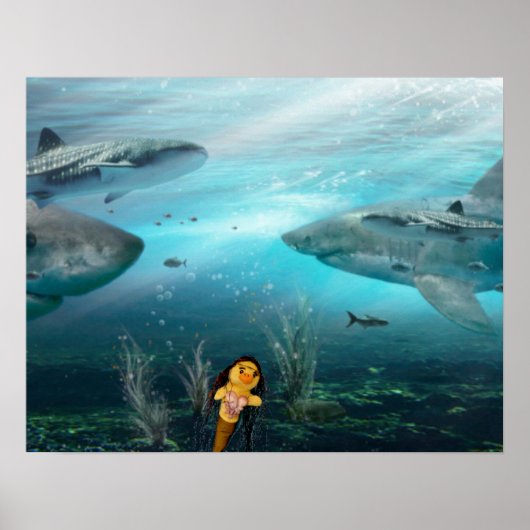 Poster Danni l'affiche de la sirène (Devant)