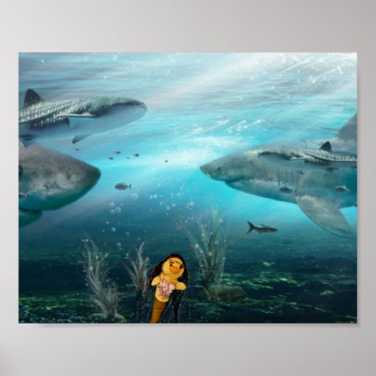 Poster Danni l'affiche de la sirène (Devant)