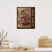 Poster d'Annie Oakley Sharpshooter (Cuisine)