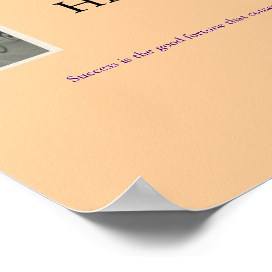 Poster d'anniversaire (Coin)