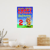 Poster d'anniversaire 18x24" GiggleBellies (Cuisine)