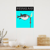 Poster d'anniversaire amusant pour adultes (Cuisine)