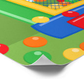 Poster d'anniversaire de Bounce House (Coin)