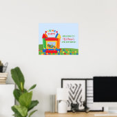 Poster d'anniversaire de Bounce House (Bureau à domicile)