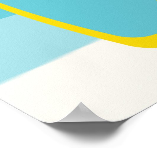 Poster d'anniversaire de Pink Beach (Coin)