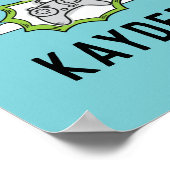 Poster d'anniversaire du jeu vidéo (Coin)