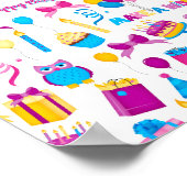 Poster d'anniversaire heureux (Coin)