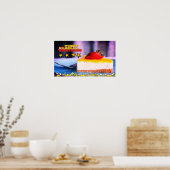 Poster d'anniversaire heureux (Cuisine)