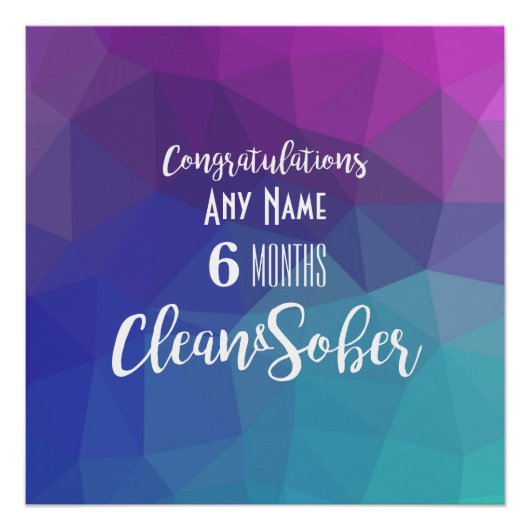 Poster d'anniversaire personnalisé pour l'annivers (Devant)