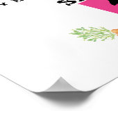 Poster d'anniversaire pour filles personnalisées - (Coin)