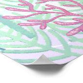 Poster d'anniversaire sur le thème nautique. (Coin)