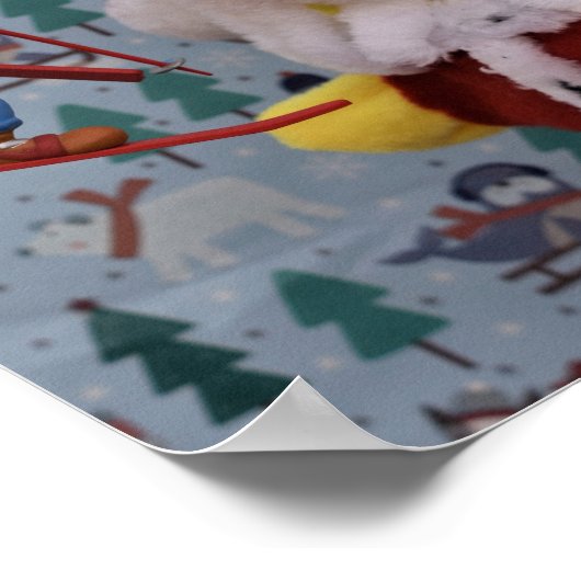 Poster Danny Duck Père Noël (Coin)