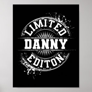 Poster Danny Limited Edition Funny Nom Personnalisé Plais