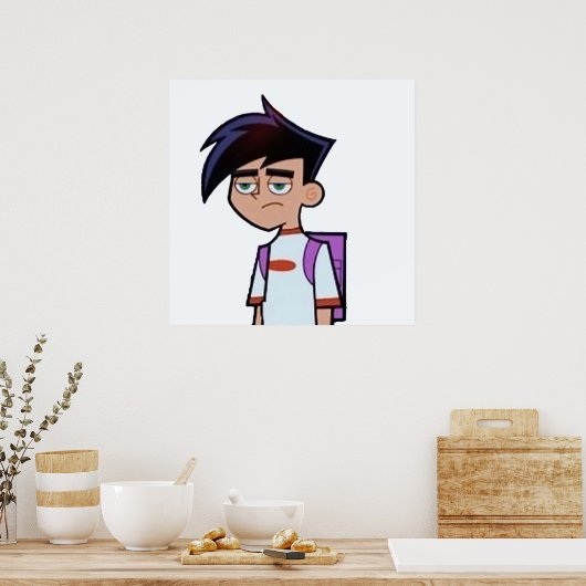 Poster Danny Phantom triste (Cuisine)
