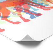 Poster Danois coloré (Coin)
