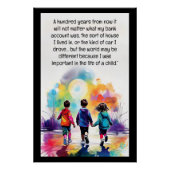 Poster Dans cent ans (Devant)