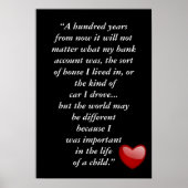 Poster dans cent ans (Devant)