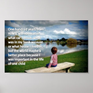 Poster Dans Cent Ans