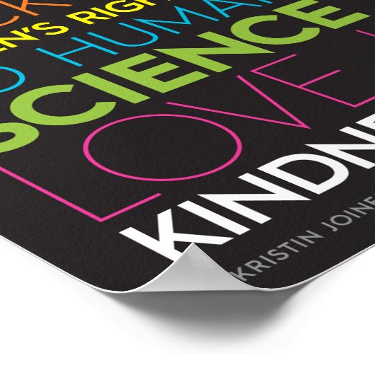 Poster Dans Cette École... La gentillesse est tout signe (Coin)