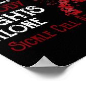 Poster Dans Cette Famille, Personne ne combat seul la fau (Coin)