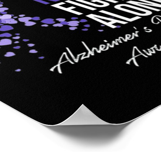 Poster Dans cette famille personne ne combat seul le cerv (Coin)