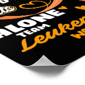 Poster Dans Cette Famille Personne ne combat seul Team Le (Coin)