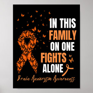Poster Dans cette famille personne ne se bat seul Anévris