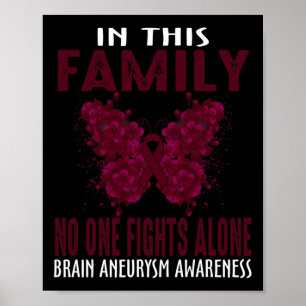 Poster Dans cette famille personne ne se bat seul Anévris