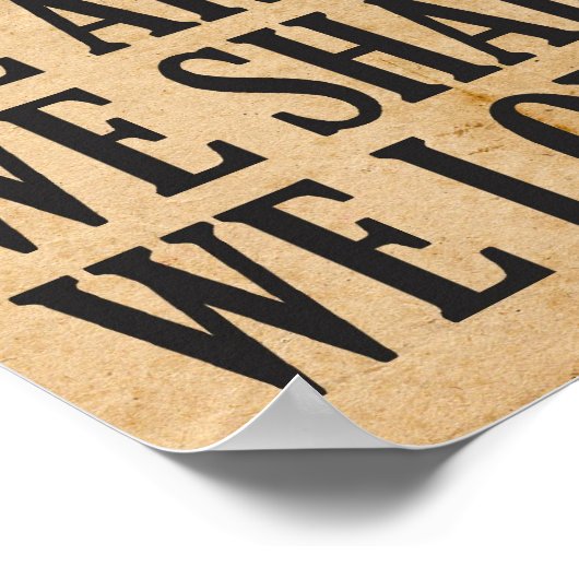 Poster Dans cette maison... (Coin)