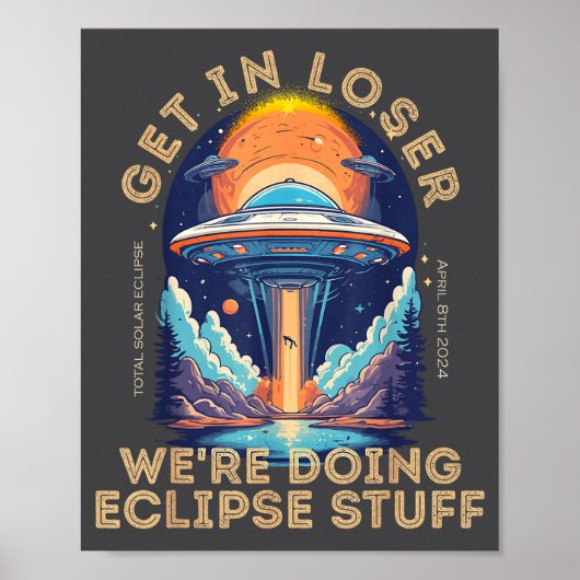 Poster Dans Get Loser Alien Abduction Solar (Devant)