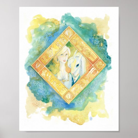 Poster Dans la couverture de la Cour des Dragons (Devant)