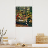 Poster Dans la forêt d'Arden, vers 1892 par John Collier (Cuisine)