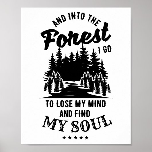 Poster Dans la forêt je vais (Devant)