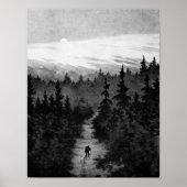 Poster Dans la forêt Theodor Kittelsen (Devant)