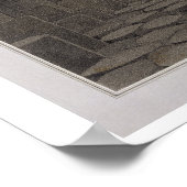 Poster Dans la grotte de Fingal, Staffa, de 'A Voyage Aut (Coin)