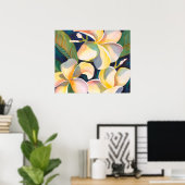 Poster "Dans la lumière" (Bureau à domicile)