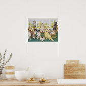 Poster Dans la maison des chiens (Cuisine)