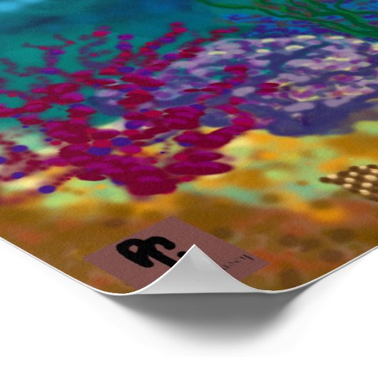 Poster Dans la nage (Coin)