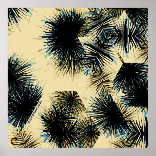 Poster Dans la nuance de couleur beige (Devant)