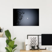 Poster Dans la nuit (Bureau à domicile)