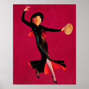 Poster Dans La Peinture En Pleins Feux - Edward Mason Egg