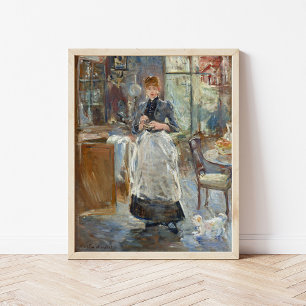 Poster Dans la salle à manger   Berthe Morisot