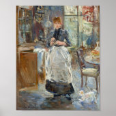 Poster Dans la salle à manger | Berthe Morisot (Devant)