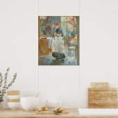Poster Dans la salle à manger - Berthe Morisot Art (Cuisine)