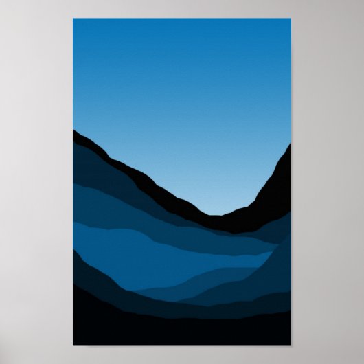 Poster Dans La Vallée (Devant)