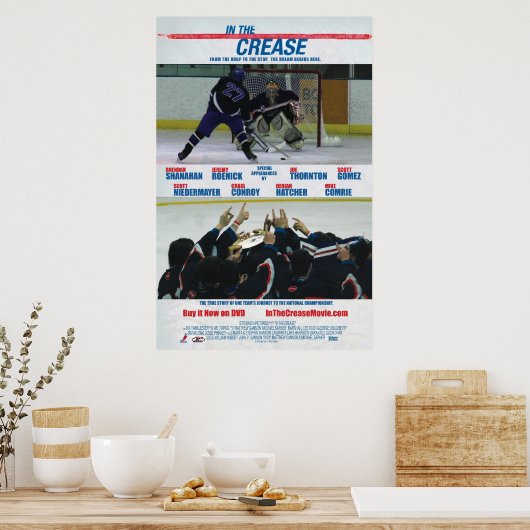 POSTER DANS L'AFFICHAGE CREASE OFFICIAL MOVIE (Cuisine)