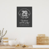 Poster Dans l'Affiche de bienvenue du 70e anniversaire (Cuisine)