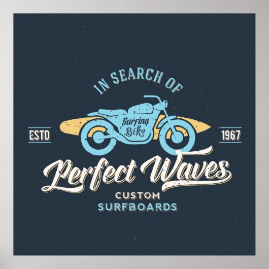 Poster Dans l'affiche de Search Of Perfect Waves (Devant)