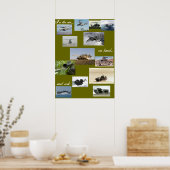 Poster Dans l'air terrestre et maritime (Cuisine)